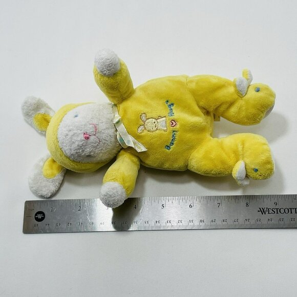 Carter Child Of Mine Bunny Hugs Rattle Baby Toy Plush Rabbit Easter Infant Sound - Picture 6 of 11